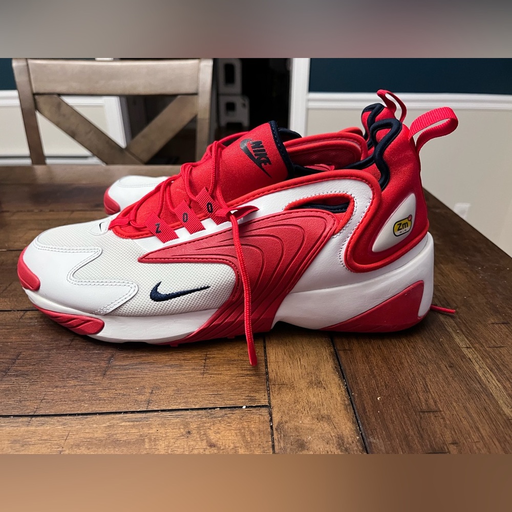 Nike Zoom 2k size 10.5 Red and white, nwt, no box.